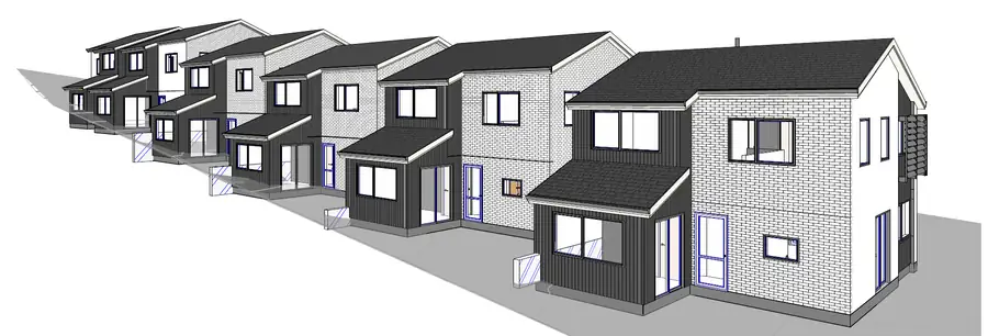 584 Massey Road — 3D view from the east